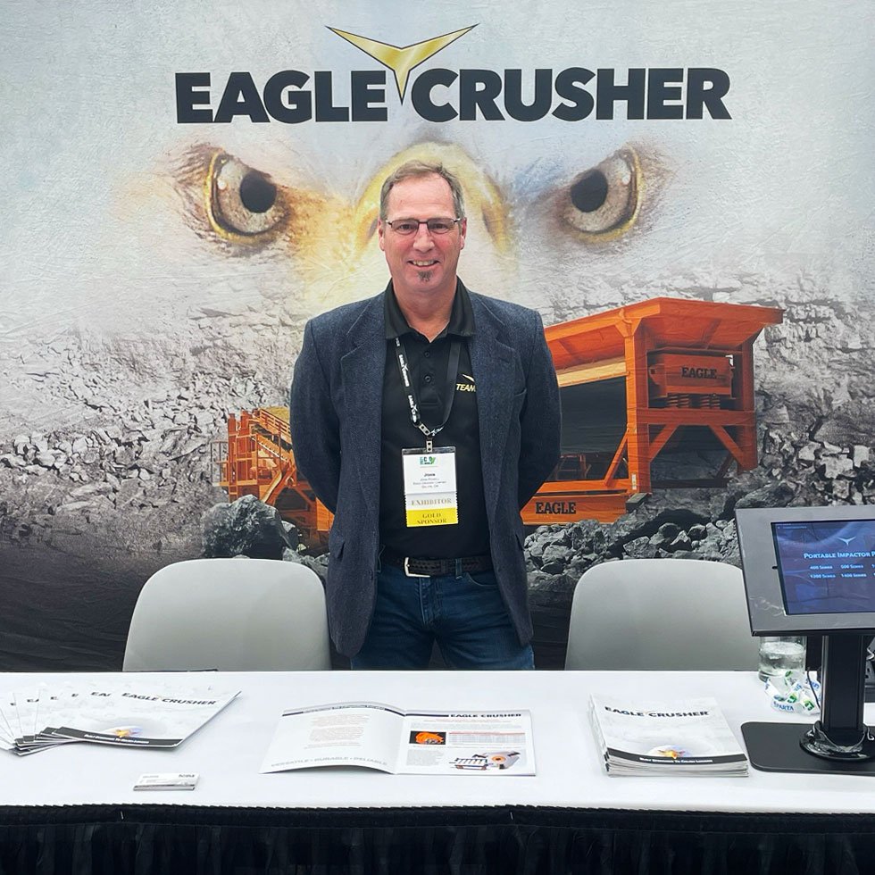 Eagle Crusher Exhibits at C&D World 2021