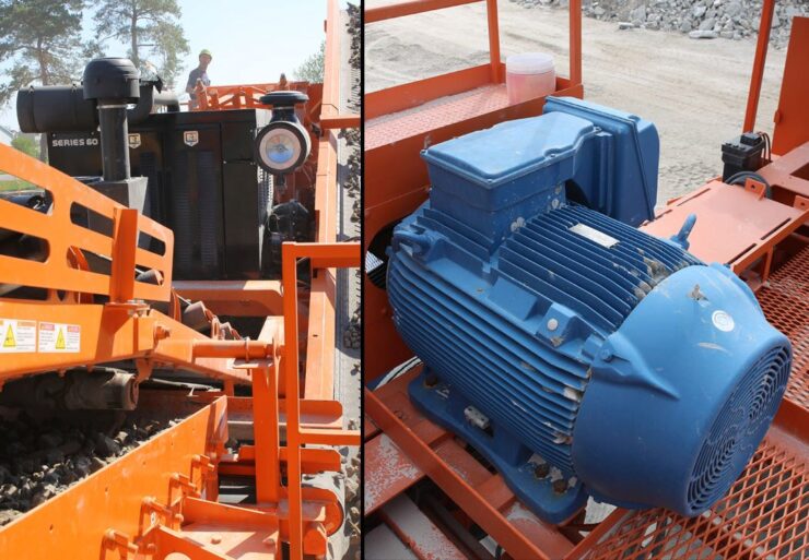 Eagle Crusher Diesel or Electric Power