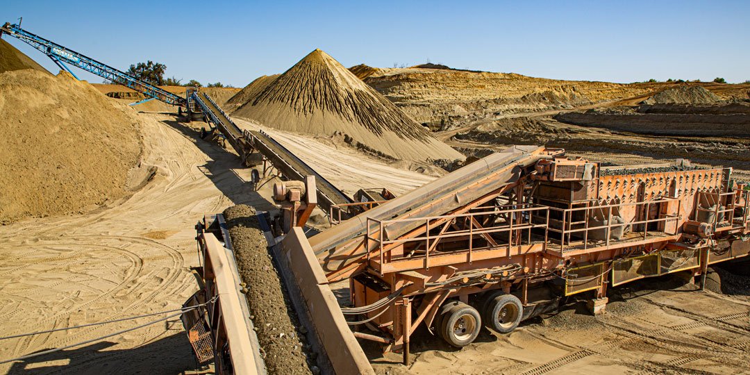 Preparing Aggregate for Crushing