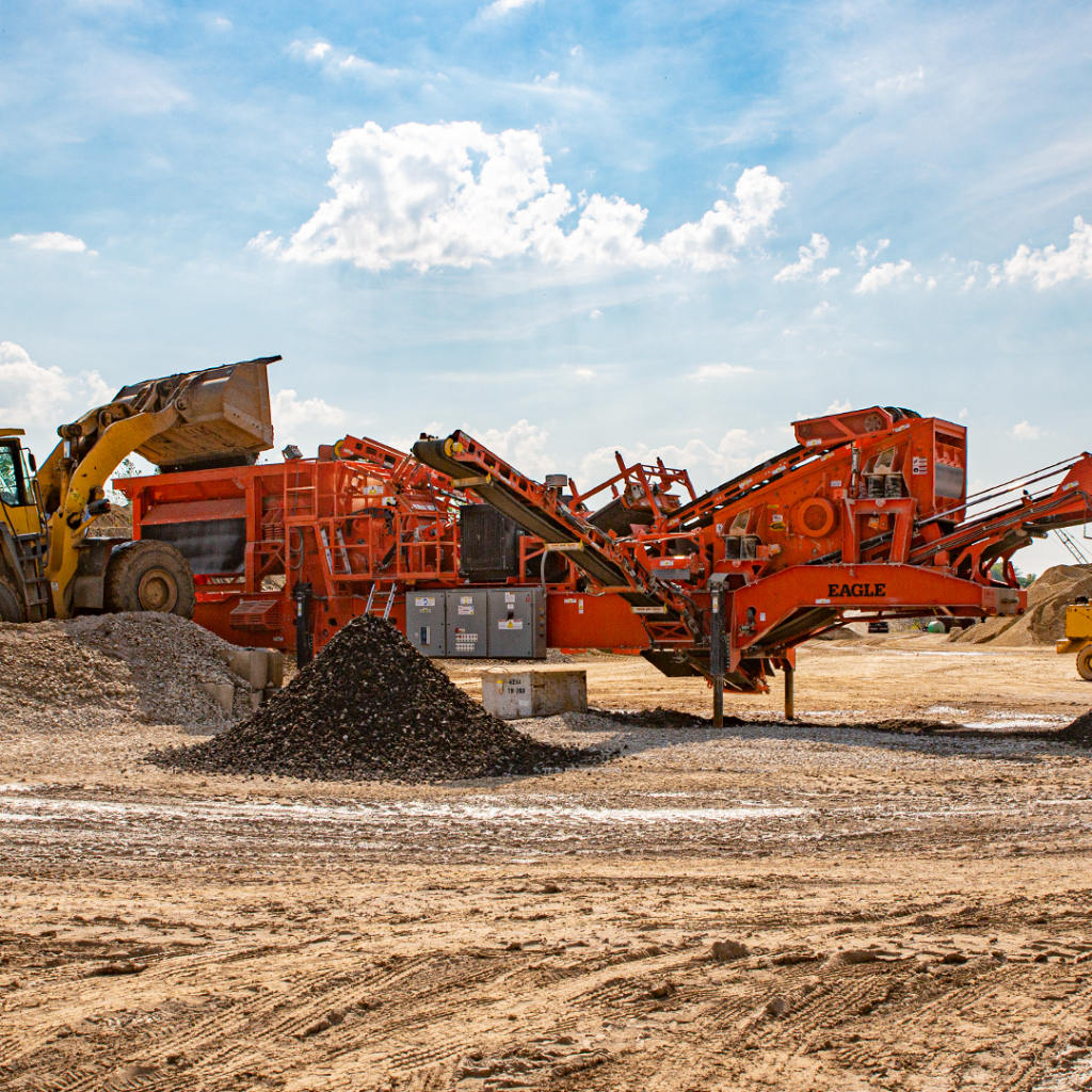 Powerful Portable Crushing Plants for C&D Recycling