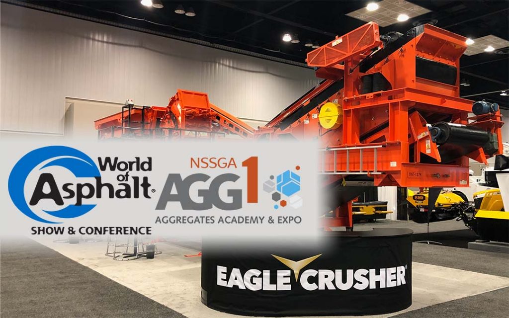 Special World of Asphalt/Agg1 2022 discount from Eagle Crusher