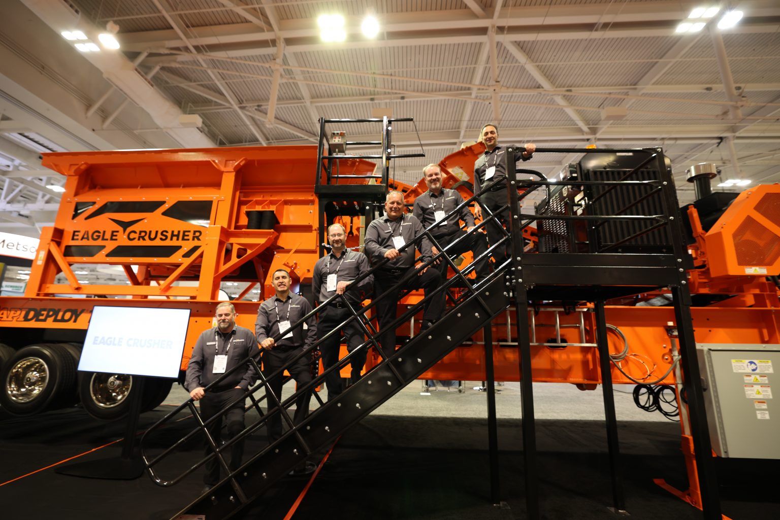 Eagle Crusher at World of Asphalt / AGG1 2022 Eagle Crusher