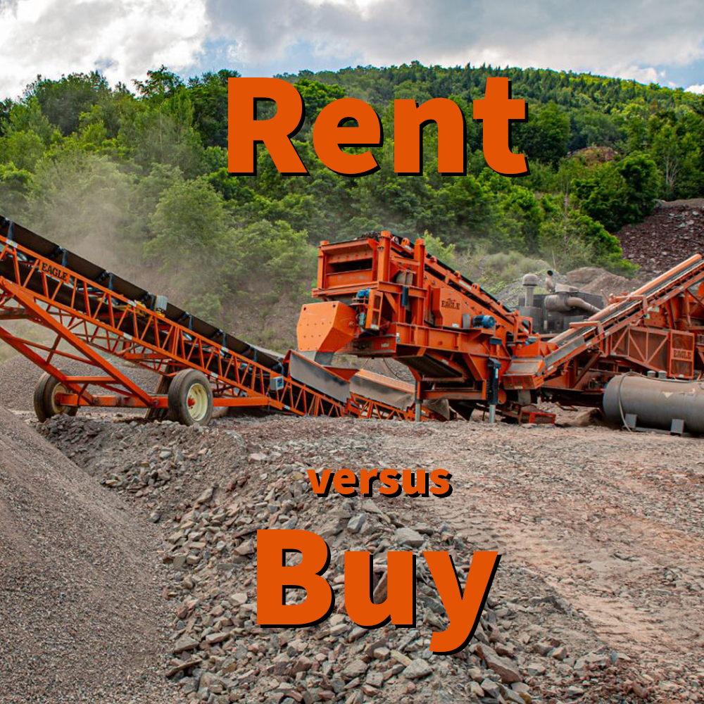 Maximizing profit by choosing between renting and owning equipment
