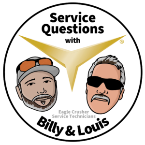 service questions with billy and louis: greasing your generator and tracking belts
