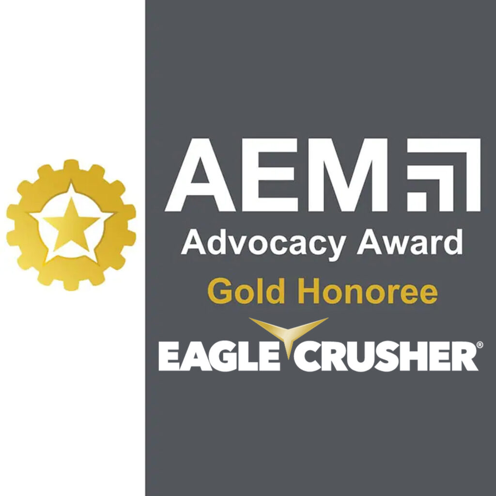 EAGLE CRUSHER NAMED A 2024 AEM GOLD ADVOCATE HONOREE