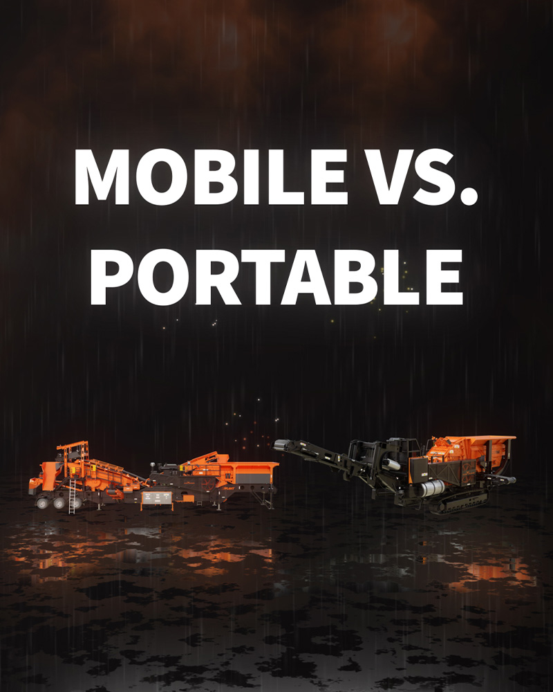 Mobile vs. Portable Rock Crushers: Choosing the Right One