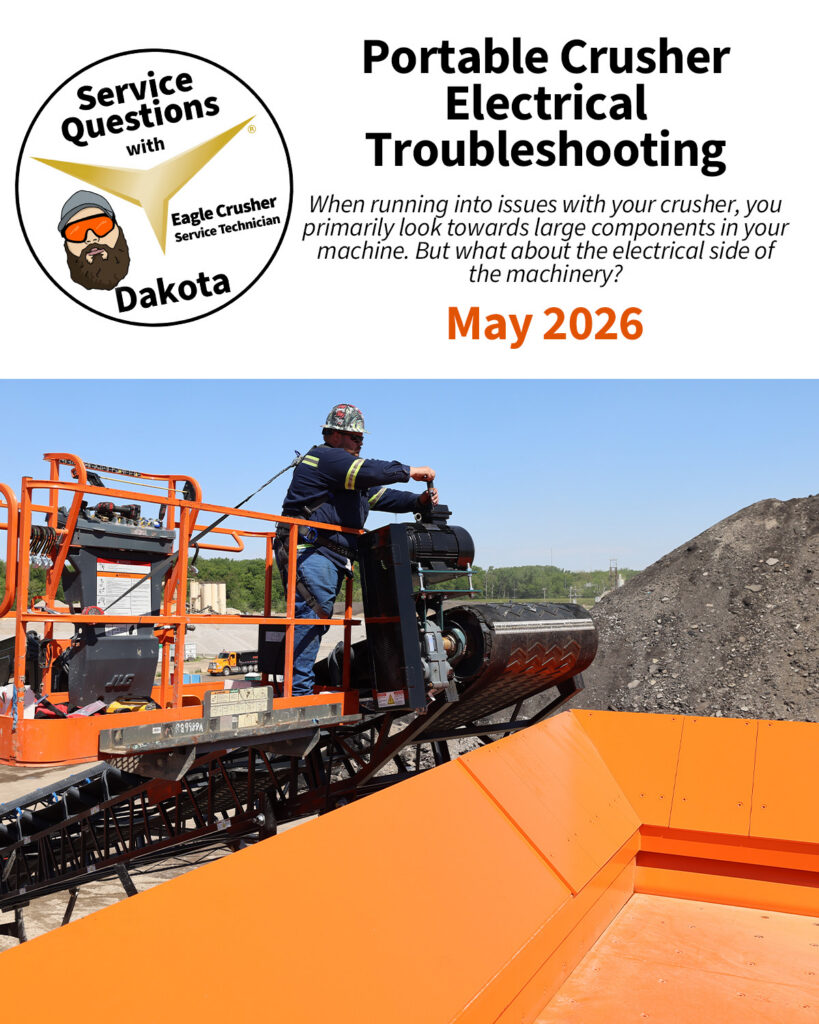 Portable Crusher Electrical Troubleshooting